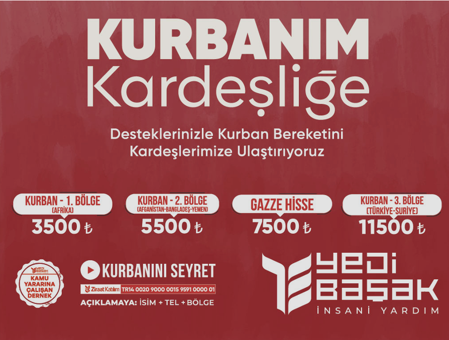 2024 Yılı Kurban Bedeli