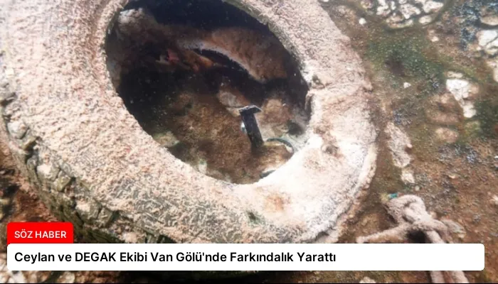 Ceylan ve DEGAK Ekibi Van Gölü’nde Farkındalık Yarattı