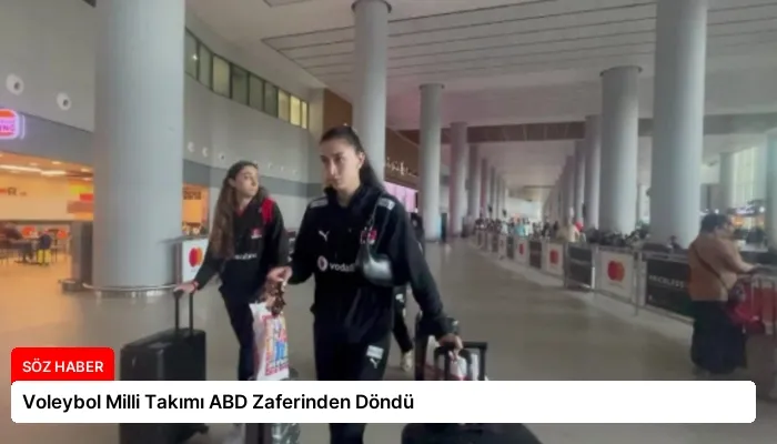 Voleybol Milli Takımı ABD Zaferinden Döndü