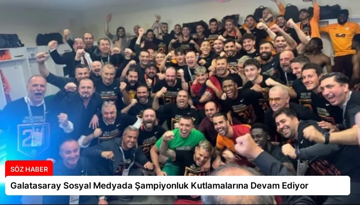 Galatasaray Sosyal Medyada Şampiyonluk Kutlamalarına Devam Ediyor