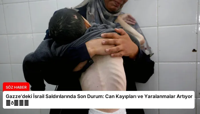 Gazze’deki İsrail Saldırılarında Son Durum: Can Kayıpları ve Yaralanmalar Artıyor ⏬👇