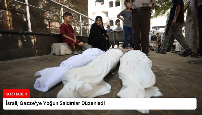 İsrail, Gazze’ye Yoğun Saldırılar Düzenledi