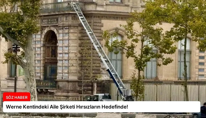 Werne Kentindeki Aile Şirketi Hırsızların Hedefinde!