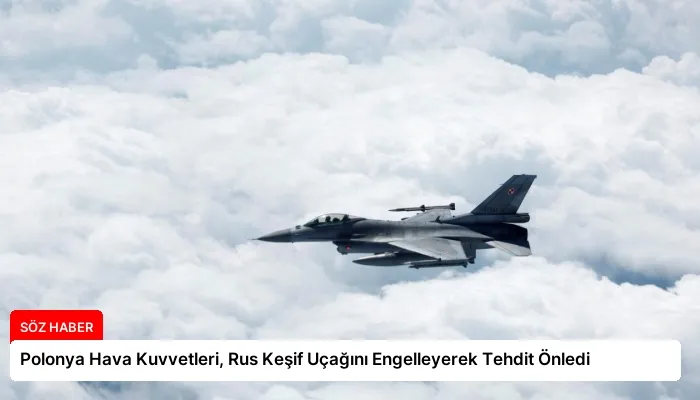 Polonya Hava Kuvvetleri, Rus Keşif Uçağını Engelleyerek Tehdit Önledi