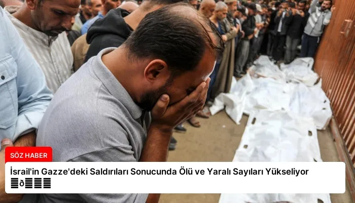 İsrail’in Gazze’deki Saldırıları Sonucunda Ölü ve Yaralı Sayıları Yükseliyor ⏬👇