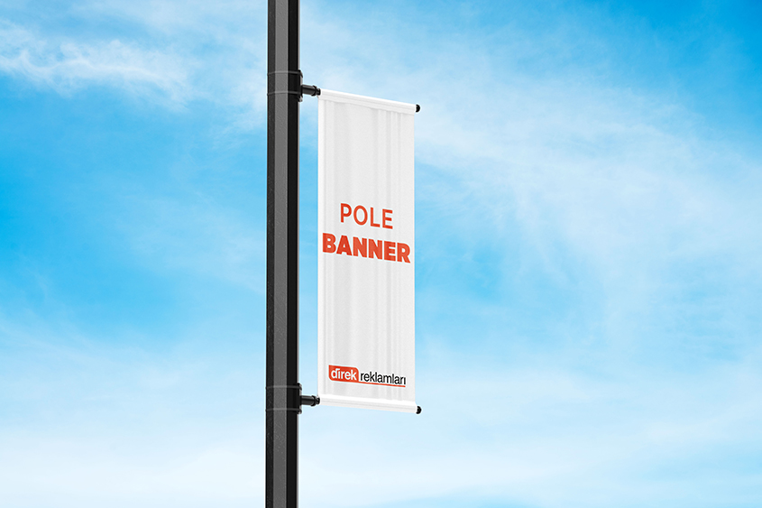 Şehir Görsellerini Güçlendiren Pole Banner Modelleri