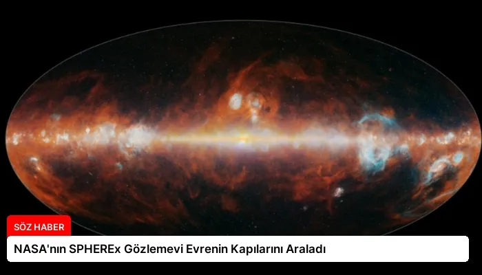 NASA’nın SPHEREx Gözlemevi Evrenin Kapılarını Araladı