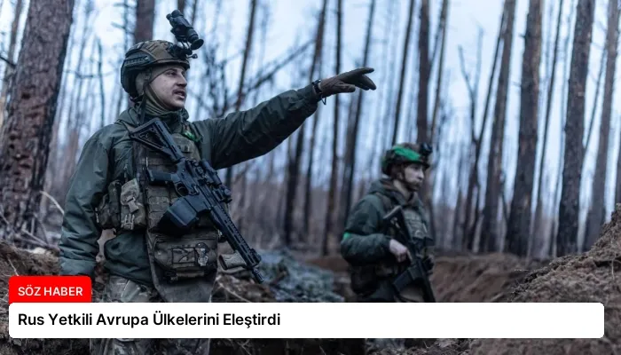 Rus Yetkili Avrupa Ülkelerini Eleştirdi