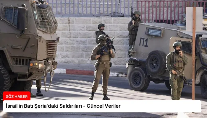 İsrail’in Batı Şeria’daki Saldırıları – Güncel Veriler