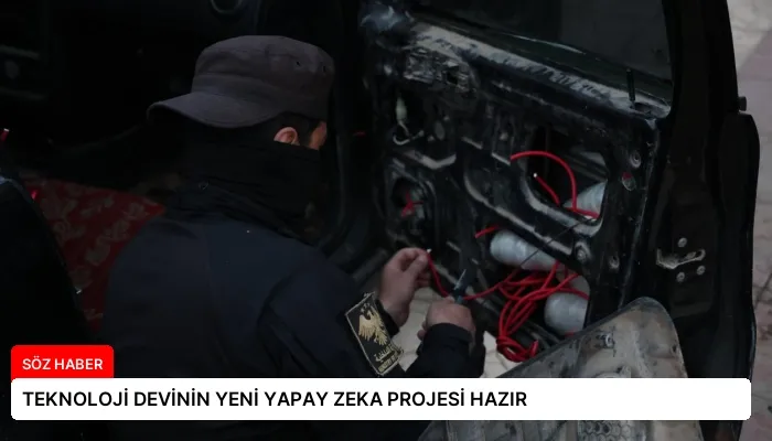 TEKNOLOJİ DEVİNİN YENİ YAPAY ZEKA PROJESİ HAZIR