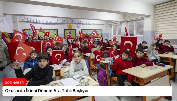 Okullarda İkinci Dönem Ara Tatili Başlıyor