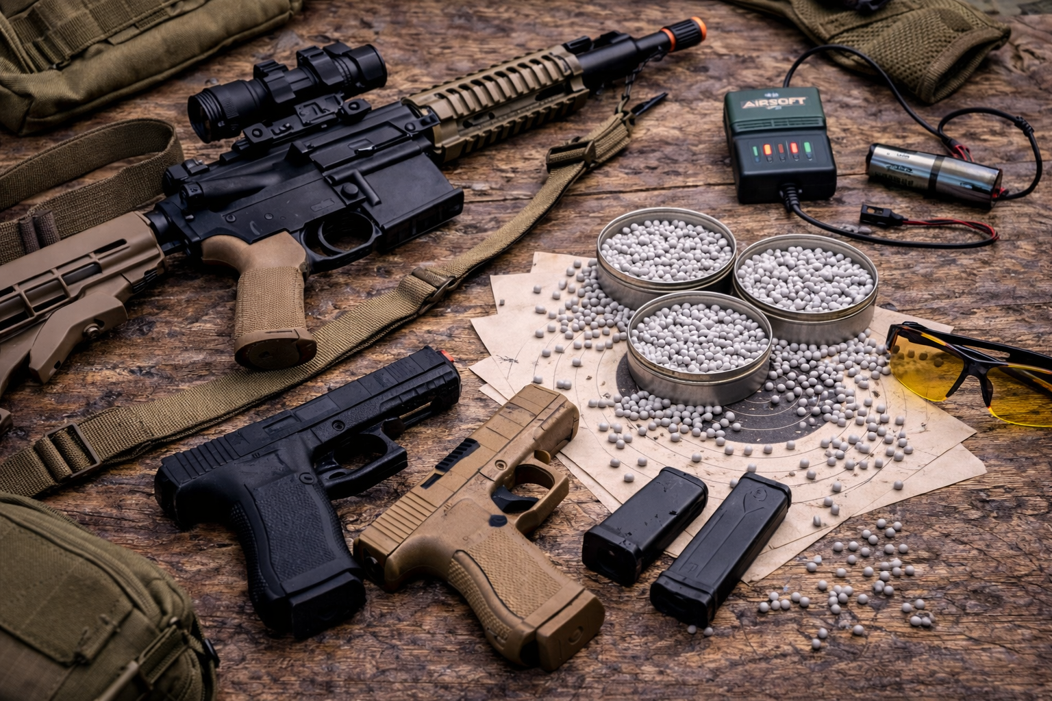Airsoft Tüfek ve Tabanca Modellerinde Doğru Ekipmanı Seçmek