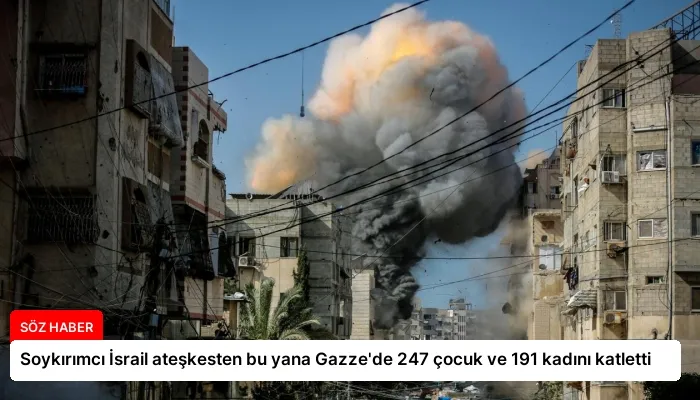 Soykırımcı İsrail ateşkesten bu yana Gazze’de 247 çocuk ve 191 kadını katletti