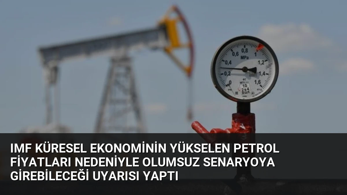 IMF Küresel Ekonominin Yükselen Petrol Fiyatları Nedeniyle Olumsuz Senaryoya Girebileceği Uyarısı Yaptı