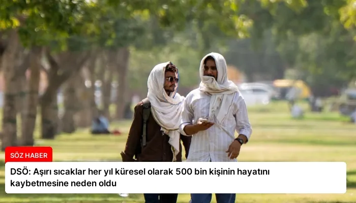 DSÖ: Aşırı sıcaklar her yıl küresel olarak 500 bin kişinin hayatını kaybetmesine neden oldu