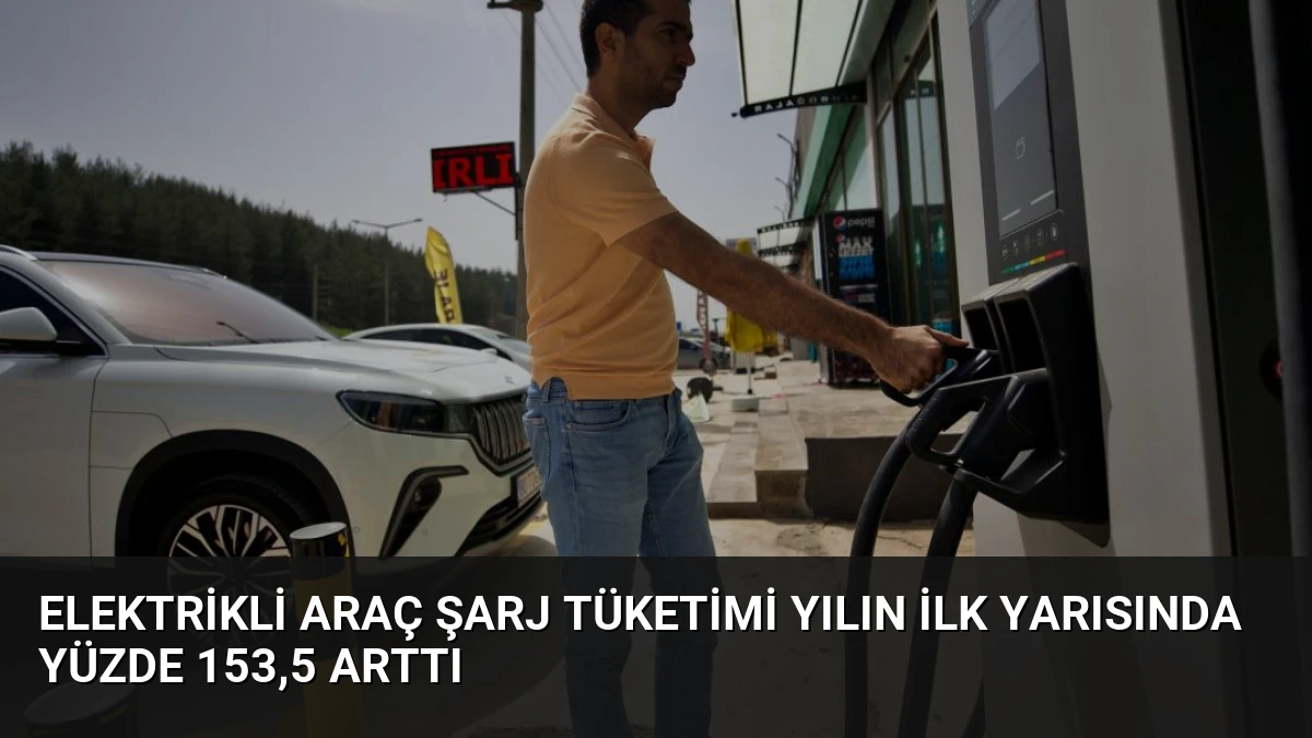 Elektrikli Araç Şarj Tüketimi Yılın İlk Yarısında Yüzde 153,5 Arttı