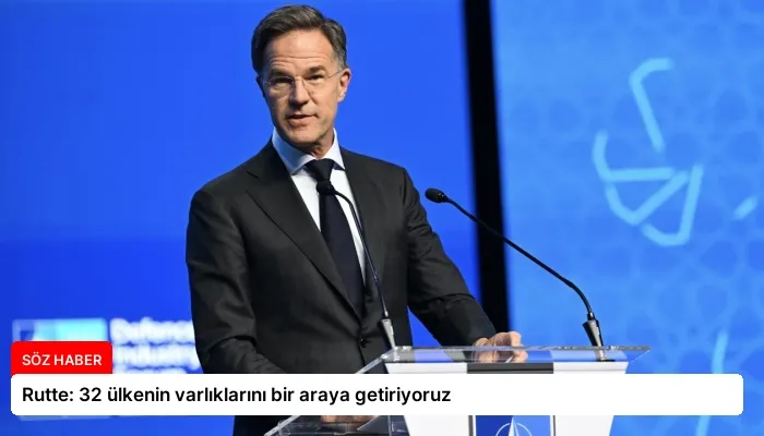 Rutte: 32 ülkenin varlıklarını bir araya getiriyoruz