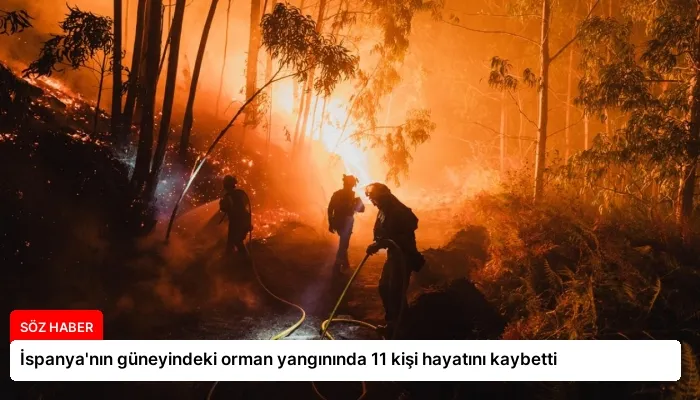 İspanya’nın güneyindeki orman yangınında 11 kişi hayatını kaybetti