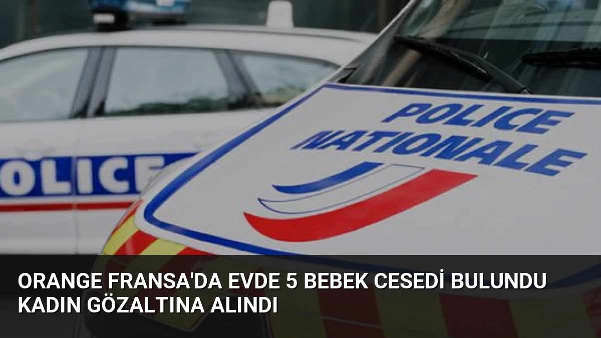 Orange Fransa’da Evde 5 Bebek Cesedi Bulundu Kadın Gözaltına Alındı