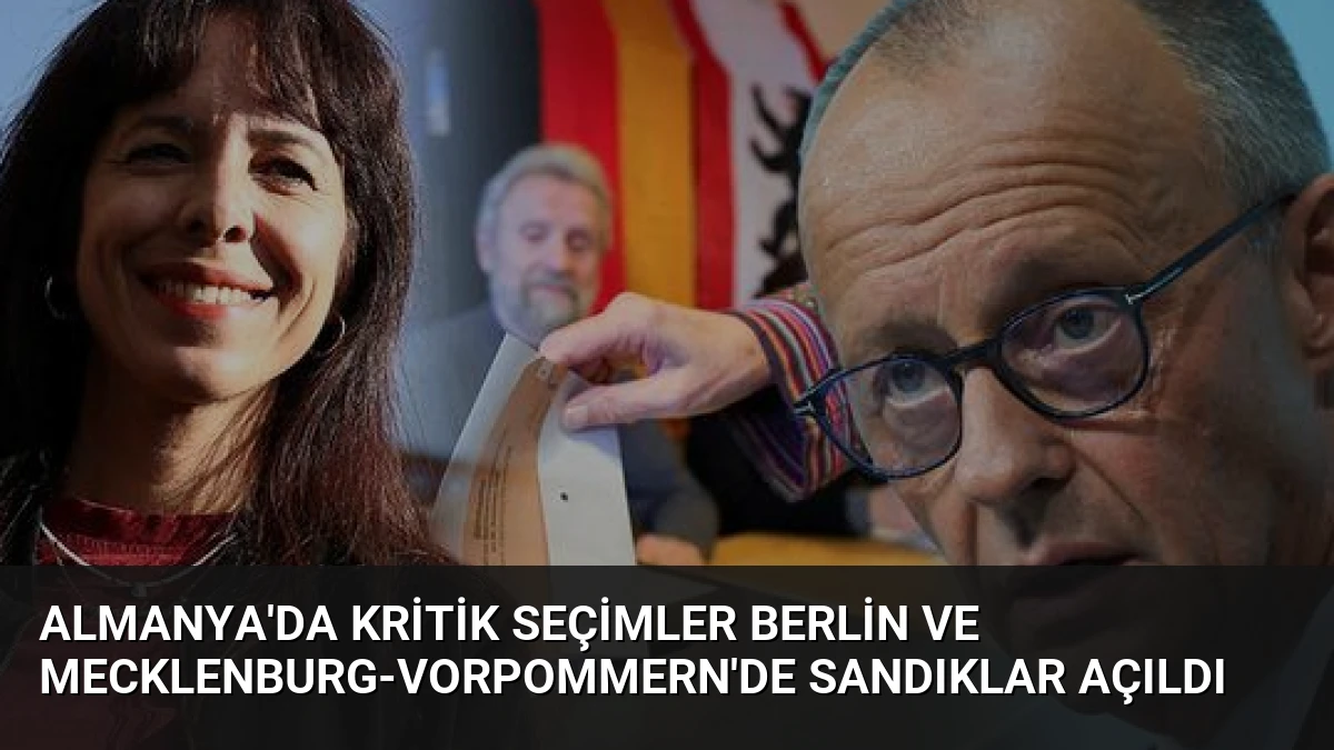Almanya’da Kritik Seçimler Berlin ve Mecklenburg-Vorpommern’de Sandıklar Açıldı