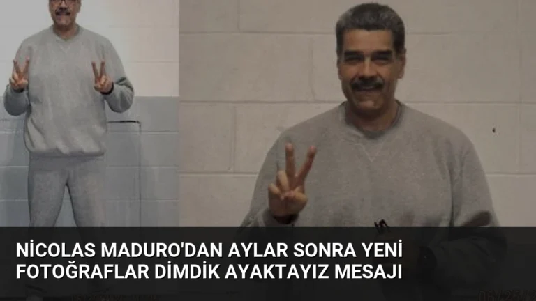 Nicolas Maduro’dan Aylar Sonra Yeni Fotoğraflar Dimdik Ayaktayız Mesajı