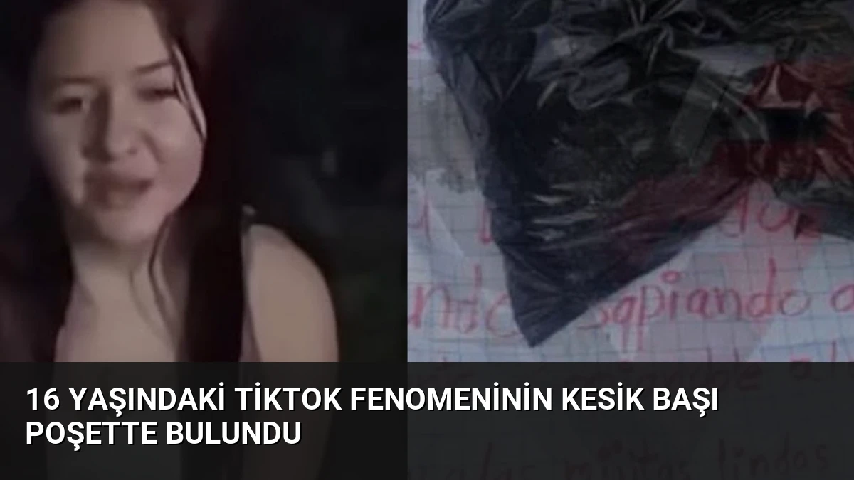 16 Yaşındaki TikTok Fenomeninin Kesik Başı Poşette Bulundu