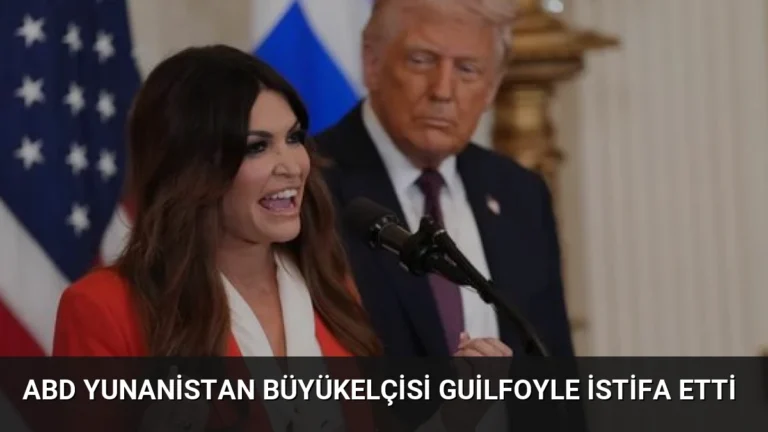 ABD Yunanistan Büyükelçisi Guilfoyle İstifa Etti