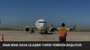 İran Irak Hava Ulaşımı Yarın Yeniden Başlıyor