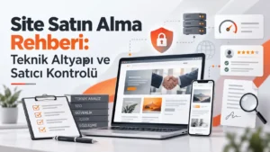 Site Satın Alma Rehberi: Teknik Altyapı ve Satıcı Kontrolü