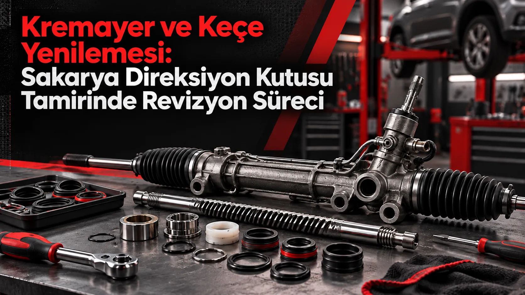 Kremayer ve Keçe Yenilemesi: Sakarya Direksiyon Kutusu Tamirinde Revizyon Süreci