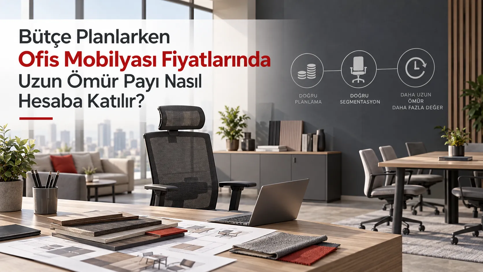 Bütçe Planlarken Ofis Mobilyası Fiyatlarında Uzun Ömür Payı Nasıl Hesaba Katılır?