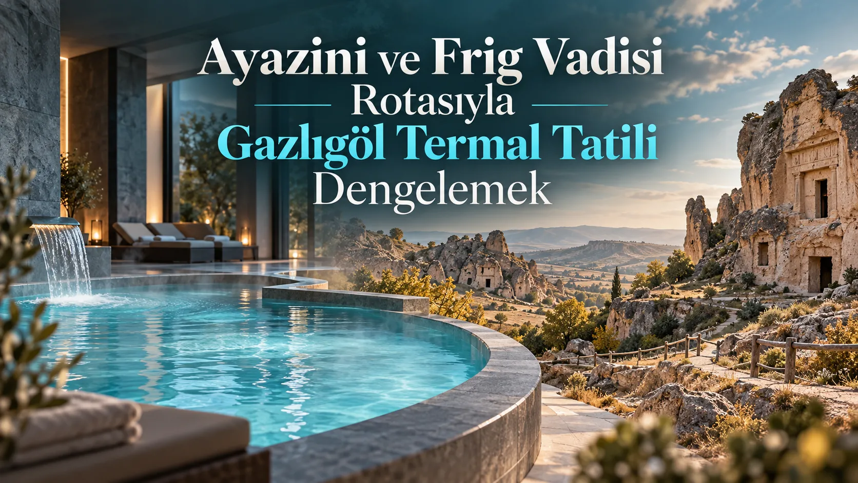 Ayazini ve Frig Vadisi Rotasıyla Gazlıgöl Termal Tatili Dengelemek