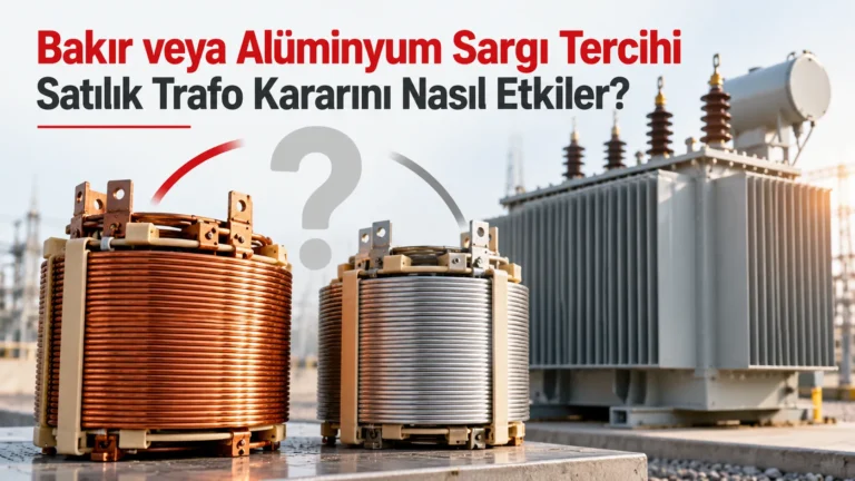 Bakır veya Alüminyum Sargı Tercihi Satılık Trafo Kararını Nasıl Etkiler?