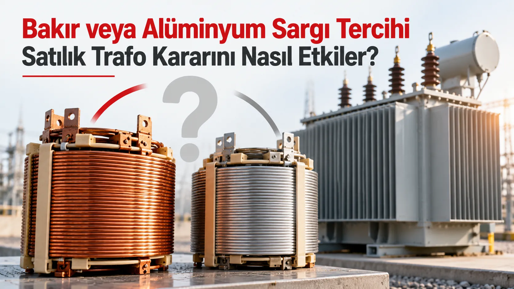 Bakır veya Alüminyum Sargı Tercihi Satılık Trafo Kararını Nasıl Etkiler?