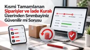 Kısmi Tamamlanan Siparişler ve İade Kuralı Üzerinden Smmbayiniz Güvenilir mi Sorusu