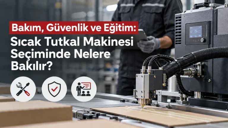 Bakım, Güvenlik ve Eğitim: Sıcak Tutkal Makinesi Seçiminde Nelere Bakılır?