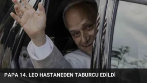 Papa 14. Leo Hastaneden Taburcu Edildi