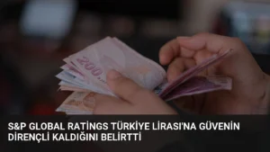 S&P Global Ratings Türkiye Lirası’na Güvenin Dirençli Kaldığını Belirtti