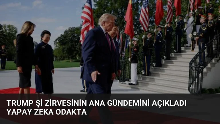 Trump Şi Zirvesinin Ana Gündemini Açıkladı Yapay Zeka Odakta